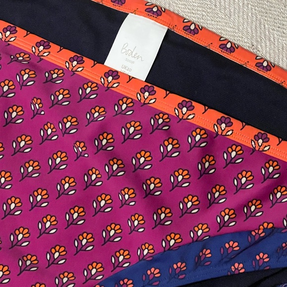 Sz 16 NWOT Boden gorgeous swimsuit boho floral bottom. - Picture 10 of 11